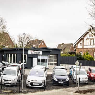 Unser Standort - Offermann Automobile in Stade – gut erreichbar mit großem Fahrzeuggelände direkt vor der Tür